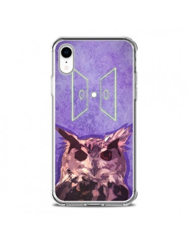 Coque iPhone XR Chouette Owl Spirit - Jonathan Perez