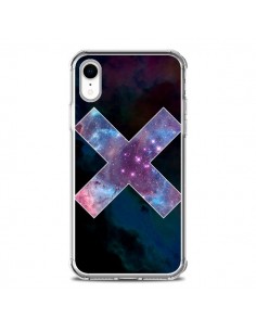 Coque iPhone XR Nebula Cross Croix Galaxie - Jonathan Perez