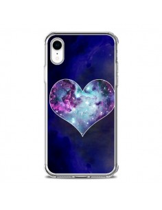 Coque iPhone XR Nebula Heart Coeur Galaxie - Jonathan Perez