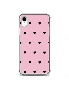Coque iPhone XR Coeurs Roses - Jonathan Perez