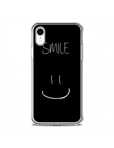 Coque iPhone XR Smile Souriez Noir - Jonathan Perez