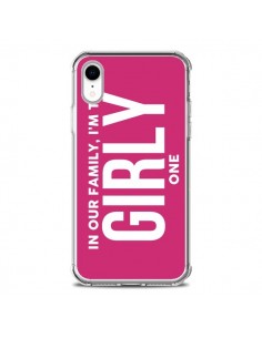 Coque iPhone XR In our family i'm the Girly one -...