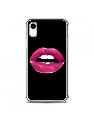 Coque iPhone XR Lèvres Roses - Jonathan Perez