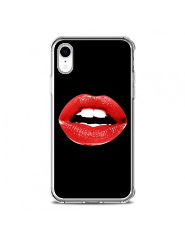 Coque iPhone XR Lèvres Rouges - Jonathan Perez