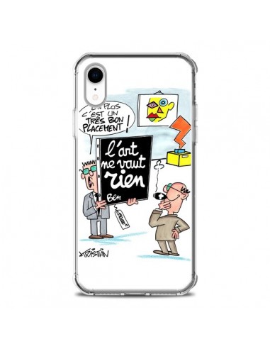 Coque iPhone XR L'art ne vaut rien - Kristian