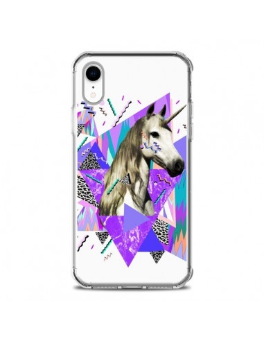 Coque iPhone XR Licorne Unicorn Azteque - Kris Tate