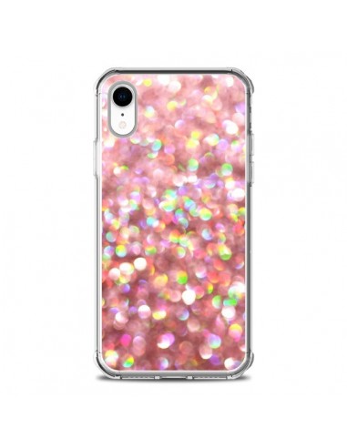 Coque iPhone XR Paillettes Pinkalicious - Lisa Argyropoulos