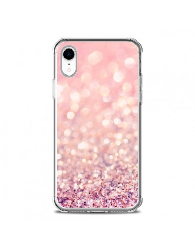 Coque iPhone XR Paillettes Blush - Lisa Argyropoulos