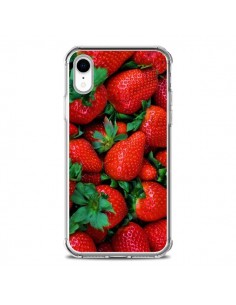 Coque iPhone XR Fraise Strawberry Fruit - Laetitia