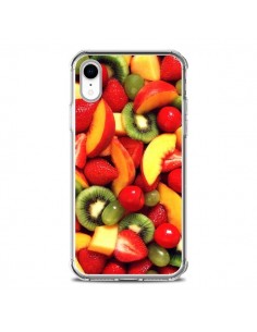 Coque iPhone XR Fruit Kiwi Fraise - Laetitia