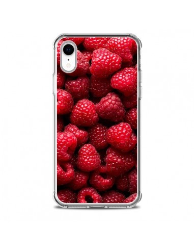 Coque iPhone XR Framboise Raspberry Fruit - Laetitia