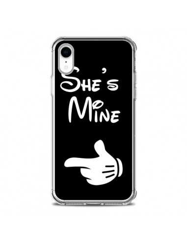Coque iPhone XR She's Mine Elle est à Moi Amour Amoureux - Laetitia