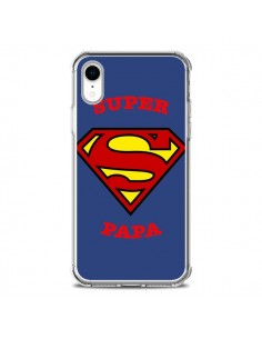 Coque iPhone XR Super Papa Superman - Laetitia