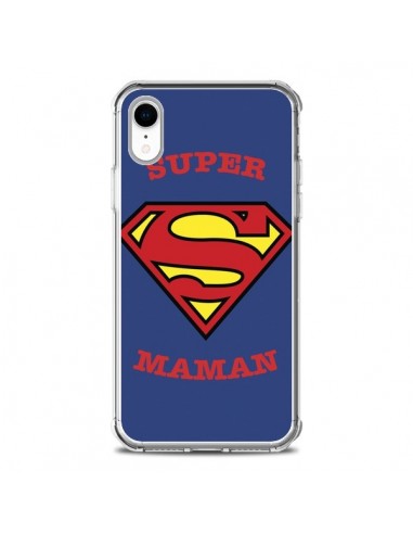 Coque iPhone XR Super Maman Superman - Laetitia