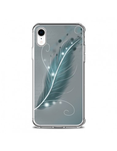 coque iphone xr plume