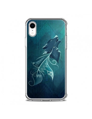 coque iphone xr plume