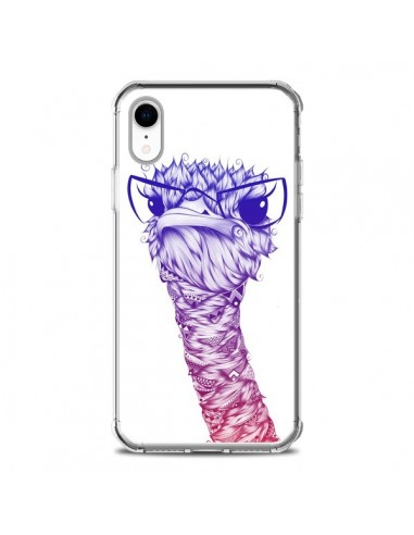 Coque iPhone XR Ostrich Colors Autruche Couleur - LouJah