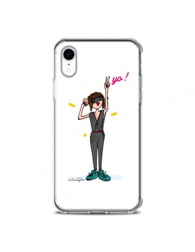 Coque iPhone XR Jeune Fille Yo - Leellouebrigitte