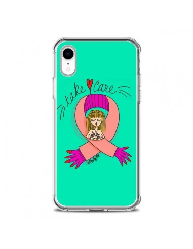 Coque iPhone XR Take care Maman Fête des Mères - Leellouebrigitte