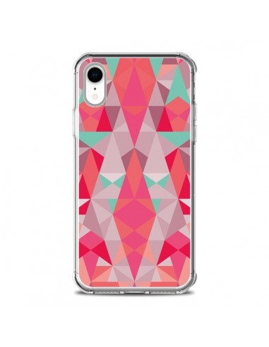 Coque iPhone XR Azteque Rouge - Leandro Pita