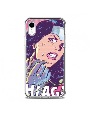 Coque iPhone XR Girl Shlag Comics BD - Lassana