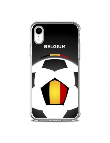 Coque iPhone XR Belgique Ballon Football - Madotta