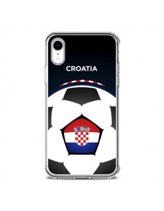 Coque iPhone XR Croatie Ballon Football - Madotta