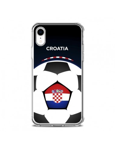 Coque iPhone XR Croatie Ballon Football - Madotta