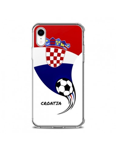 Coque iPhone XR Equipe Croatie Croatia Football - Madotta