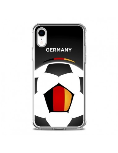 Coque iPhone XR Allemagne Ballon Football - Madotta