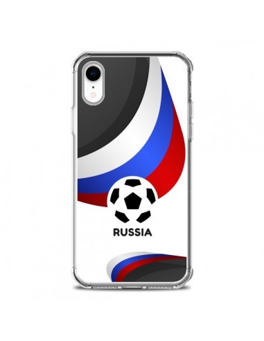 Coque iPhone XR Equipe Russie Football - Madotta