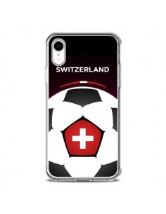 Coque iPhone XR Suisse Ballon Football - Madotta