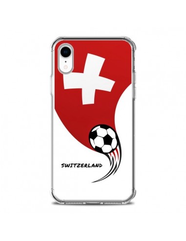 Coque iPhone XR Equipe Suisse Switzerland Football - Madotta