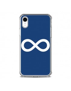 Coque iPhone XR Infini Navy Blue Infinity - Mary Nesrala