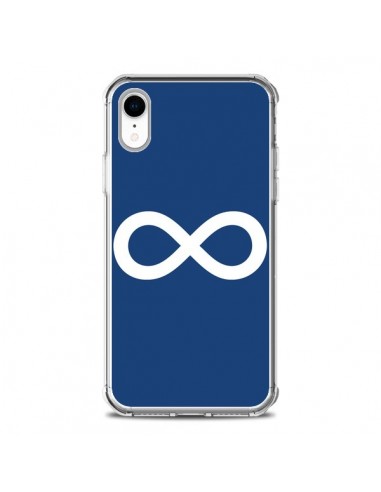 Coque iPhone XR Infini Navy Blue Infinity - Mary Nesrala