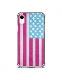 Coque iPhone XR Drapeau USA Vintage - Mary Nesrala