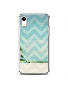 Coque iPhone XR Chevron Beach Dreams Triangle Azteque -...