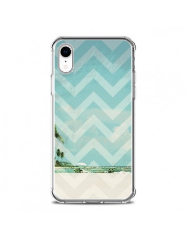 Coque iPhone XR Chevron Beach Dreams Triangle Azteque - Mary Nesrala