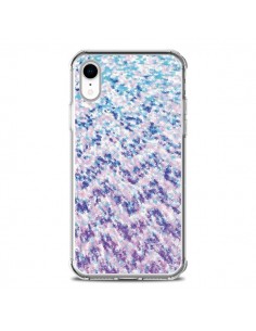 Coque iPhone XR Chevron Splash Triangle Azteque - Mary...