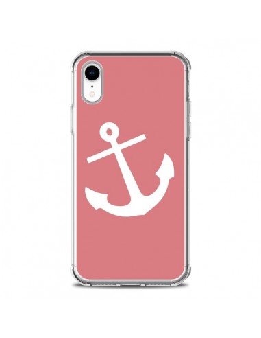 Coque iPhone XR Ancre Corail - Mary Nesrala
