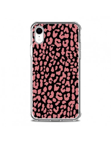 Coque iPhone XR Leopard Corail - Mary Nesrala