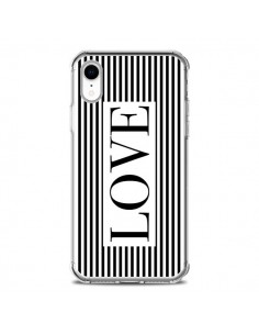Coque iPhone XR Love Noir et Blanc - Mary Nesrala