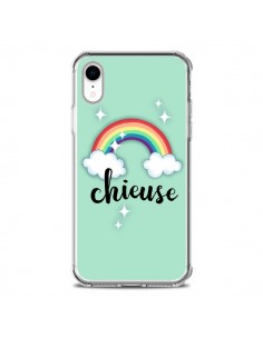 Coque iPhone XR Chieuse Arc en Ciel - Maryline Cazenave