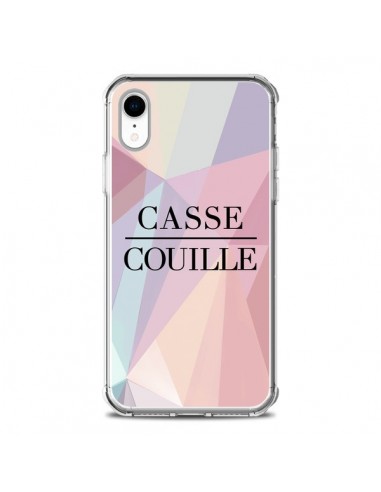 Coque iPhone XR Casse Couille - Maryline Cazenave