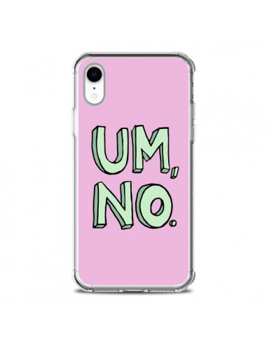 Coque iPhone XR Um, No - Maryline Cazenave