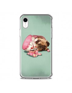 Coque iPhone XR Chien Dog Cupcakes Gateau Bonbon Boite -...
