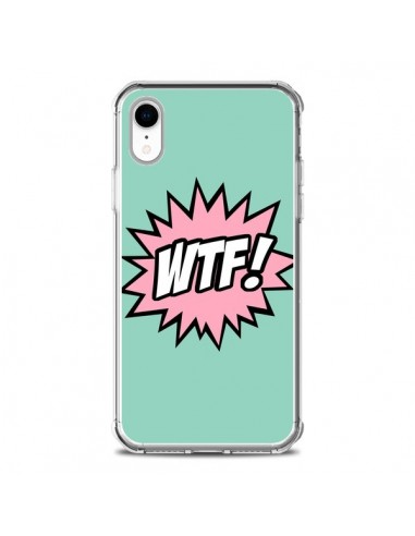 Coque iPhone XR WTF Bulles BD Comics - Maryline Cazenave