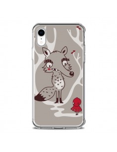 Coque iPhone XR Le Petit Chaperon Rouge Loup - Maria Jose...