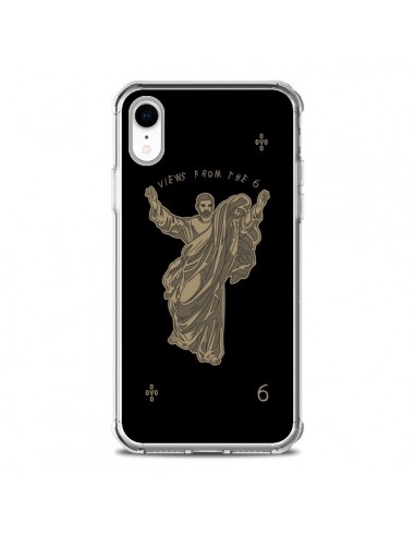 Coque iPhone XR God Black Drake Chanteur Jeu Cartes - Mikadololo