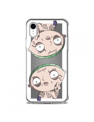 Coque iPhone XR Stewie Joker Suicide Squad Double - Mikadololo